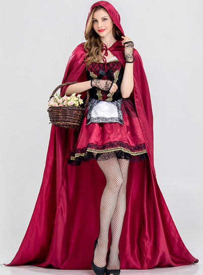 Halloween Little Red Riding Hood Costume 