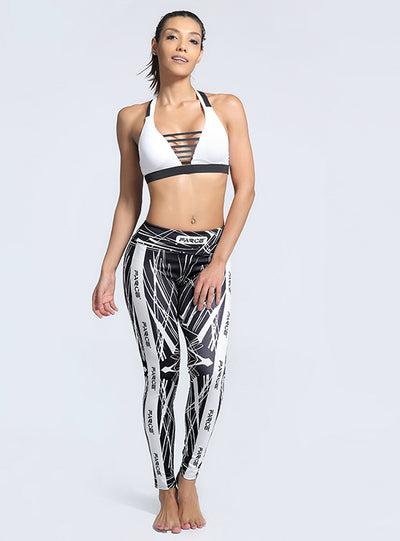 Printed Leggings Trousers Stretch Fitness Pants