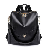 Soft Leather PU Light Leisure Backpack