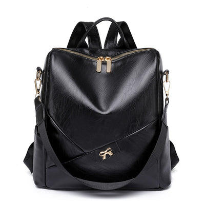 Soft Leather PU Light Leisure Backpack