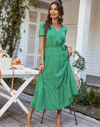 Summer Bohemian Print Dress