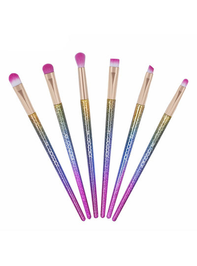 6Pcs Professional Eye Makeup Brushes Sets 