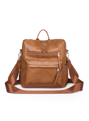 Popular Backpack Pu Female Bag