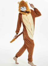 Lion Jumpsuit Cartoon Animal Pajamas