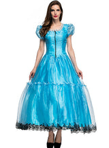 Alice's Fairyland Blue Princess Cosply Dress