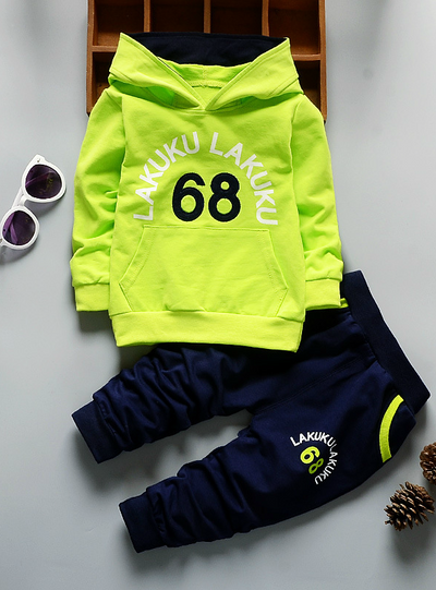 Baby Clothing Kids Hooded T-shirt And Pants