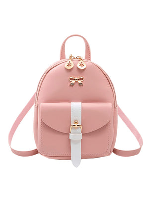 Women's Mini Backpack Luxury PU Leather