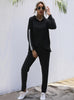 Women Black Sports Two suit