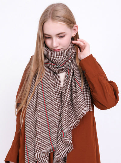 Thousand Bird Scarf Warm Cashmere Scarf