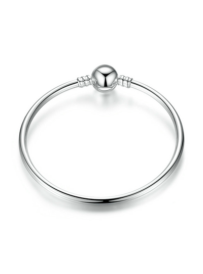 925 Sterling Silver Classic Bangle & Bracelet