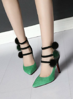 High Heel Shoes Pumps Pointed Toe Stiletto Heel