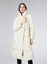Winter Loose White Duck Down Coat