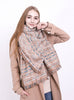 Winter Plaid Scarf Long Warm Cashmere Imitation