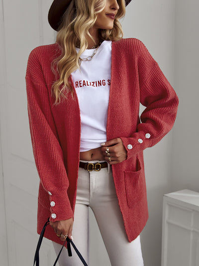 Women Loose Sweater Coat