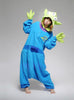 Three Eyed Monster Costume Pajamas Sleepwear Onesie