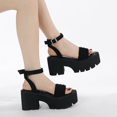 Casual Platform Thick Heels Sandals