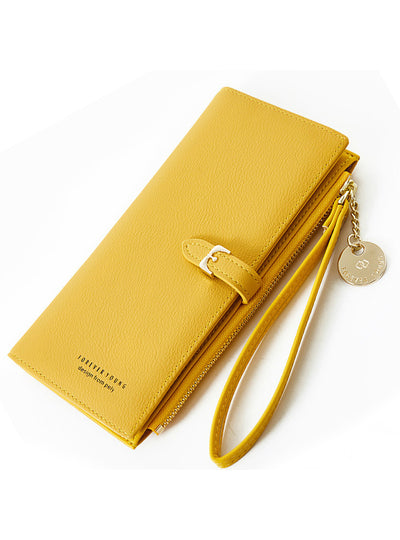 Long Wallet Many Departments Female Wallets Clutch