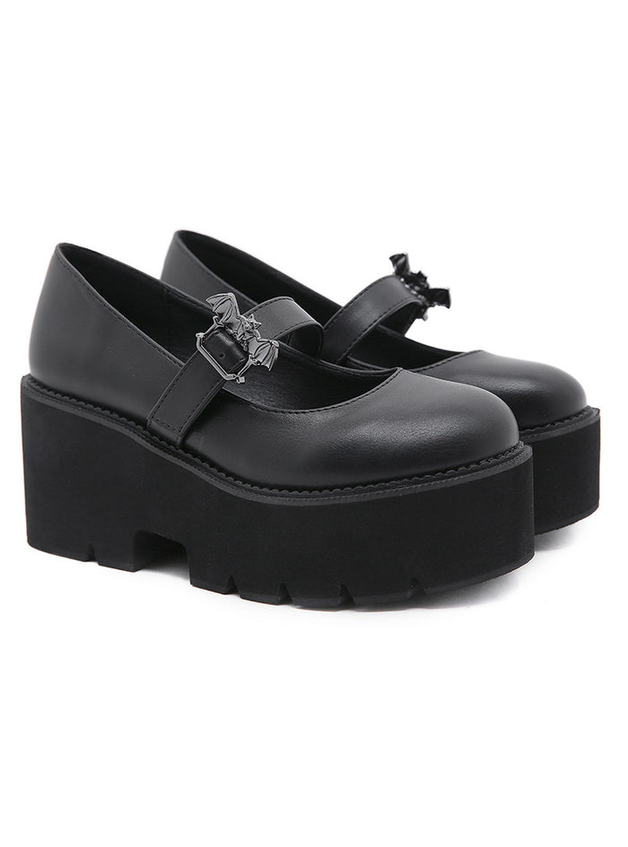 Elf Thick-soled Sponge Cake Shallow Shoes