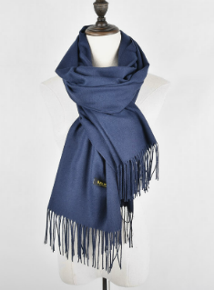 Scarves Cashmere Solid Tassel Comfortable 