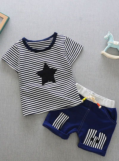 Baby Boys Clothes T-Shirt+Pants Sports Suit