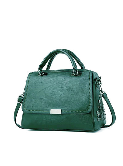 Women Soft Pu Leather Handbag Female Shoulder Bag 