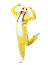 Yellow Rabbit Onesies Pajama Women Men Sleepwear