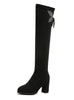 Over-the-knee Boots Stretch Cloth Boots