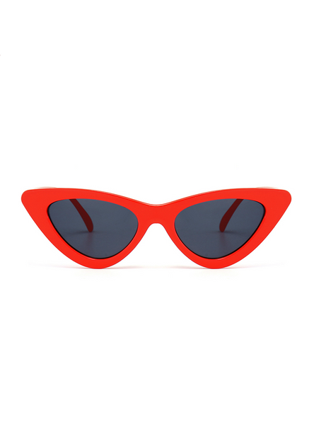 Retro Cat Eye Sunglasses Triangle Sun Glasses