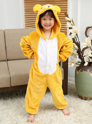 Children's Onesie Cosplay Bear Animal 