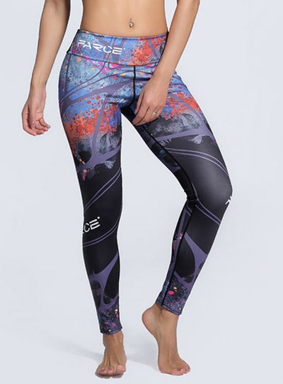 Printed Female Trousers Gyms Fitness Leggings