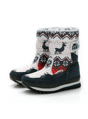 Winter Warm Boots Antiskid Outsole Lady Snow Boots