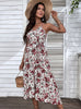 Strap Sexy Beach Floral Dress