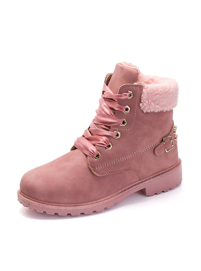 Women's Winter Warm Rivet Boots