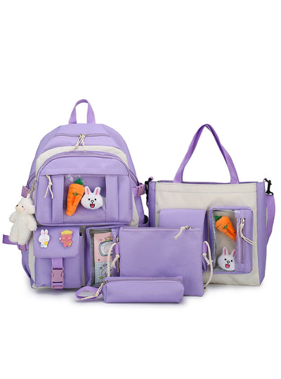 Student Large-capacity Backpack Set