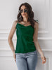 Women Satin Silk lace-up Top