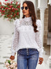 Lace Shirt Long Sleeve Top