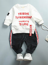 Long Sleeve T-Shirt + Pants Children's Sports Suit 