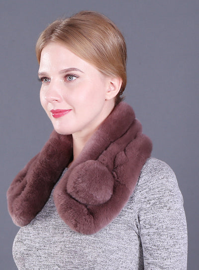 Rex Hair Encryption Thickened Scarf