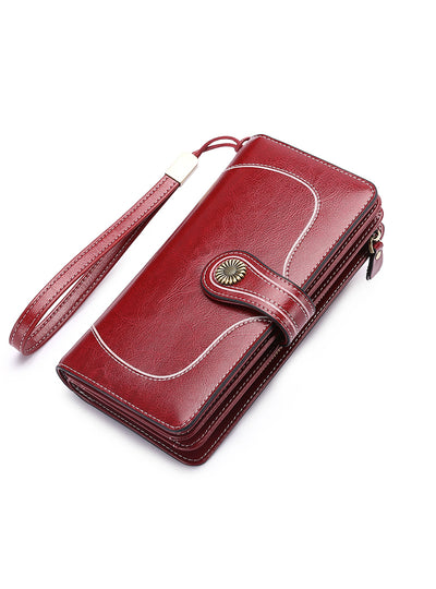 Women Wallet Zipper Clutch Casual Zipper