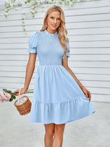 Slim-fit Short Sleeve Dress