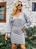 Winter Long Sleeve Hip Dress