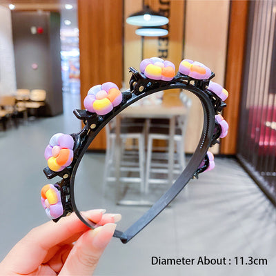 Cute Flower Hair Band for Girls Child Hair Clip