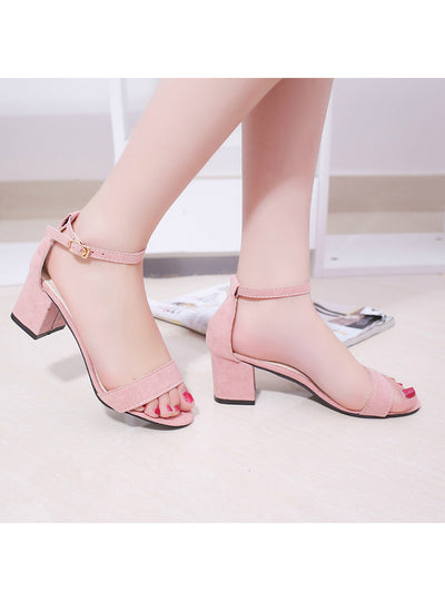 Sandals Open Toe Flip Flops Sandals Thick Heel 