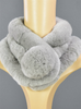 Female Scarves Rex Rabbit Fur Genuine Fur
