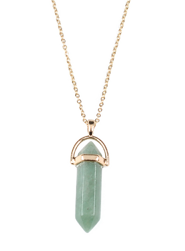 Fashion Opal Pendant Necklace For Women Jewelry