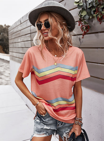 Summer Short Sleeve Shirt T-shirt