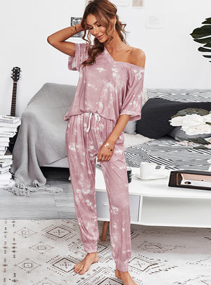 Loose T-Shirt Home Suit Set