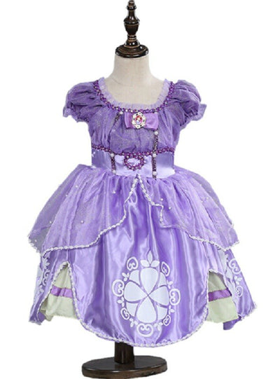 Cute Princess Sofia dress Fancy Halloween