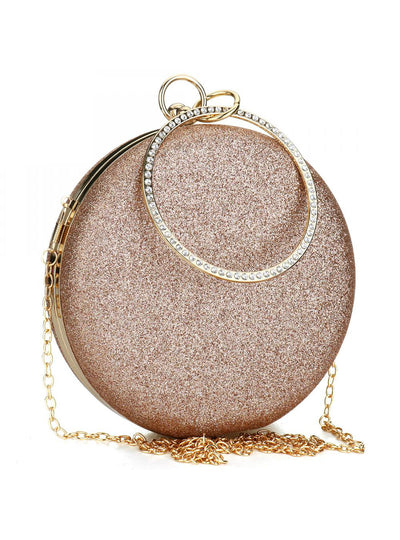 Round Purses And Handbags Crossbody Party Shoulder Bags