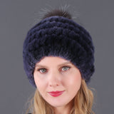Fur Warm Wool Ball Hat Wool Hat